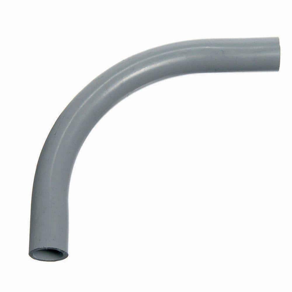 2 in. 90° Schedule 80 Electrical PVC 24 in. Bend Radius Plain End Elbow (UB9DJ-UPC)