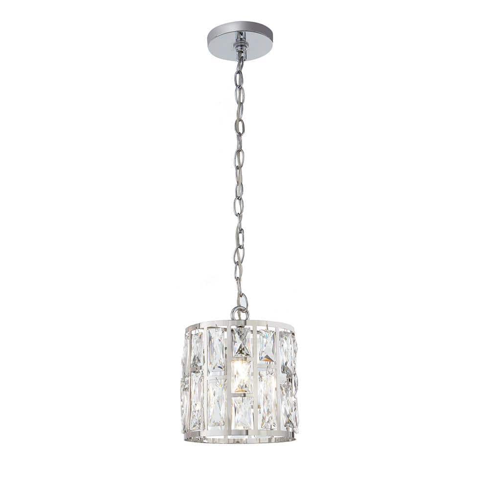 Kristella 1 - Light Crystal and Chrome Pendant - Stu's Home Improvement Outlet