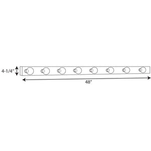 Broadway Collection 8 - Light Polished Chrome Traditional Bath Vanity Light - Stu's Home Improvement Outlet
