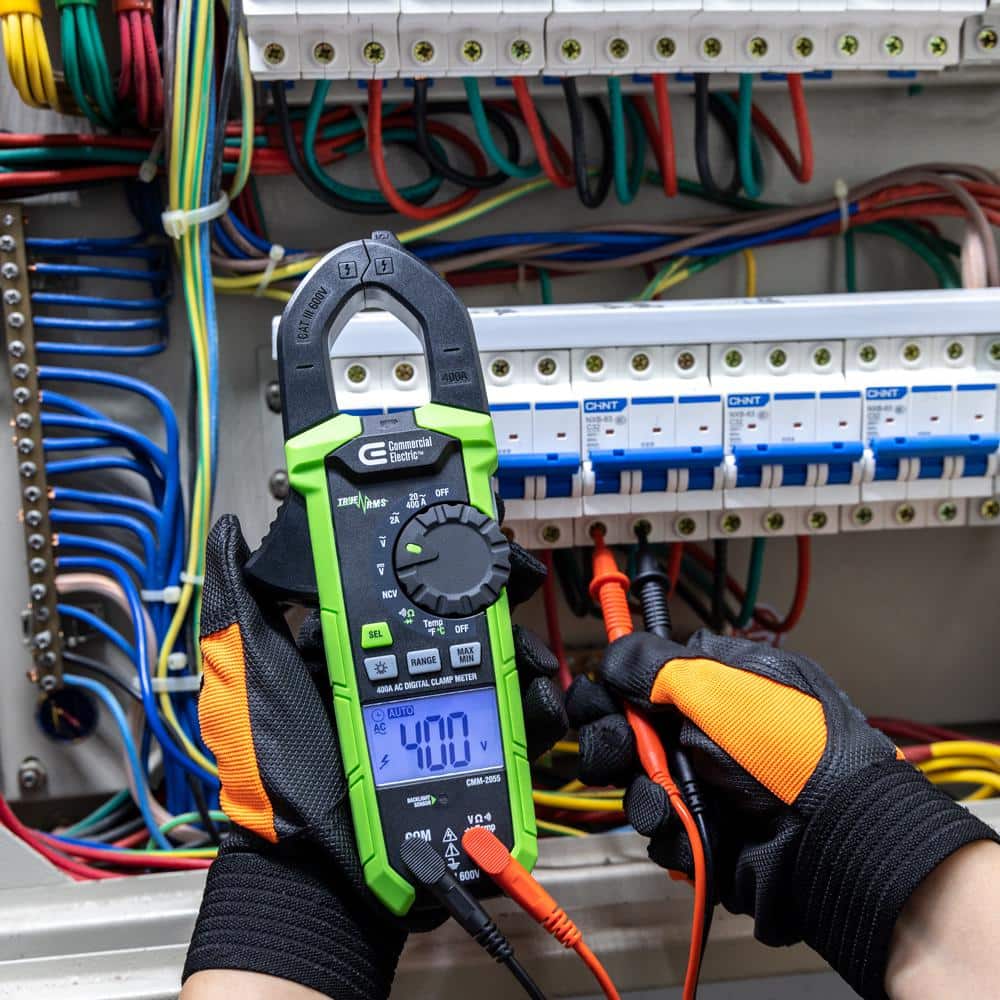 400 Amp AC True RMS Digital Clamp Meter with Temperature - Stu's Home Improvement Outlet
