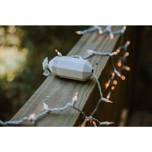 Extension Cord Safety Cover, Plug Protector for Lights, Power Tools, Weather Resistant, Indoor/Outdoor, White 4PK - Stu's Home Improvement Outlet