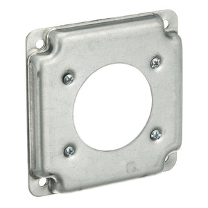 1/2 in. Raised 4in. Square Cover For 30 or 50 Amp Receptacle (RS13 - 10R) - Stu's Home Improvement Outlet