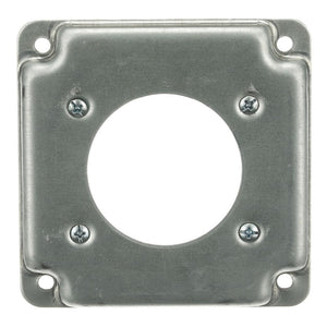 1/2 in. Raised 4in. Square Cover For 30 or 50 Amp Receptacle (RS13 - 10R) - Stu's Home Improvement Outlet