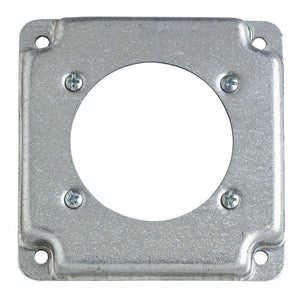 4 in. Pre - Galvanized Steel Square Electrical Box Surface Cover (RS14 - 10R) - Stu's Home Improvement Outlet