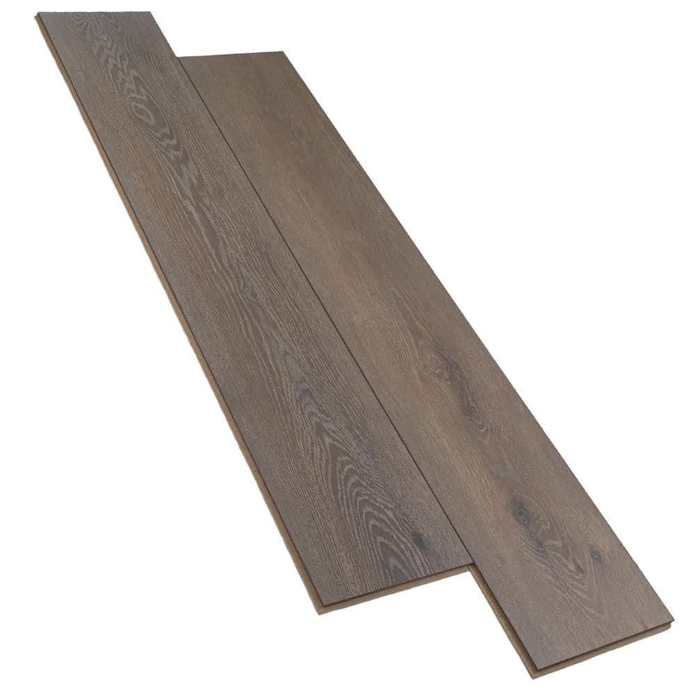 Cowley Creek Oak 8 mm T x 47.6 in. W Water Resistant Laminate Wood Flooring (21.3 sqft/case) - Stu's Home Improvement Outlet