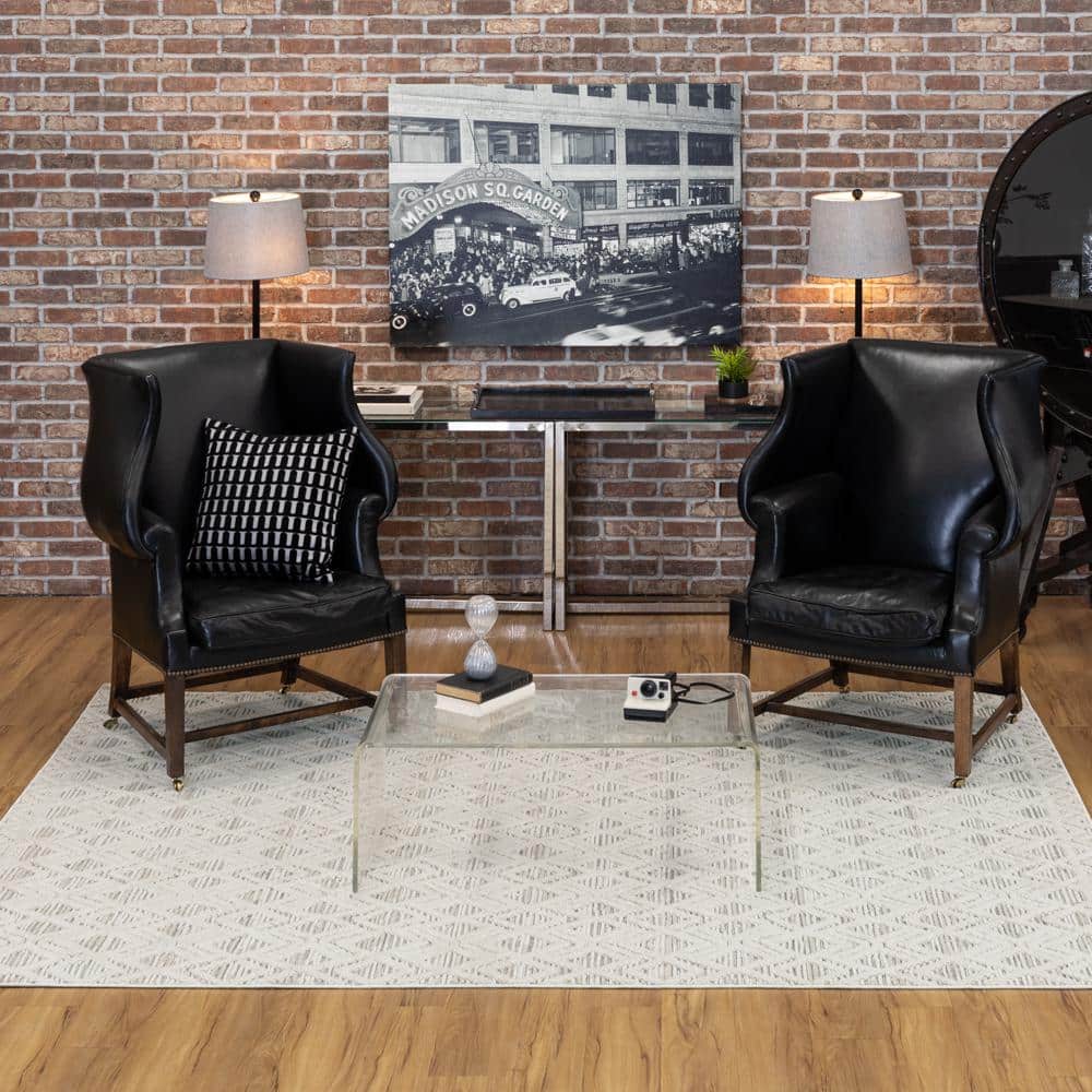 Ashcroft Cream/Beige 6 ft. 6 in. x 9 ft. Geometric Indoor Area Rug