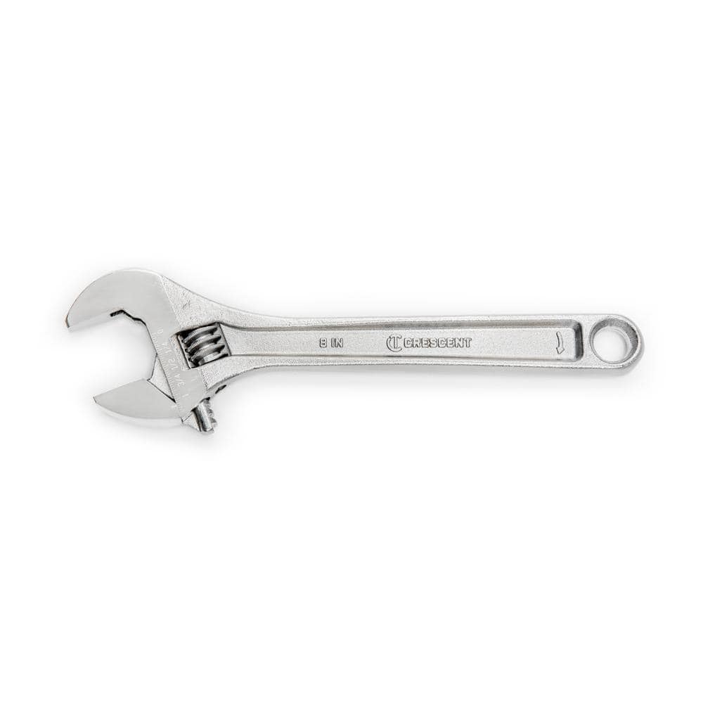 8 in. Chrome Adjustable Wrench - Stu's Home Improvement Outlet