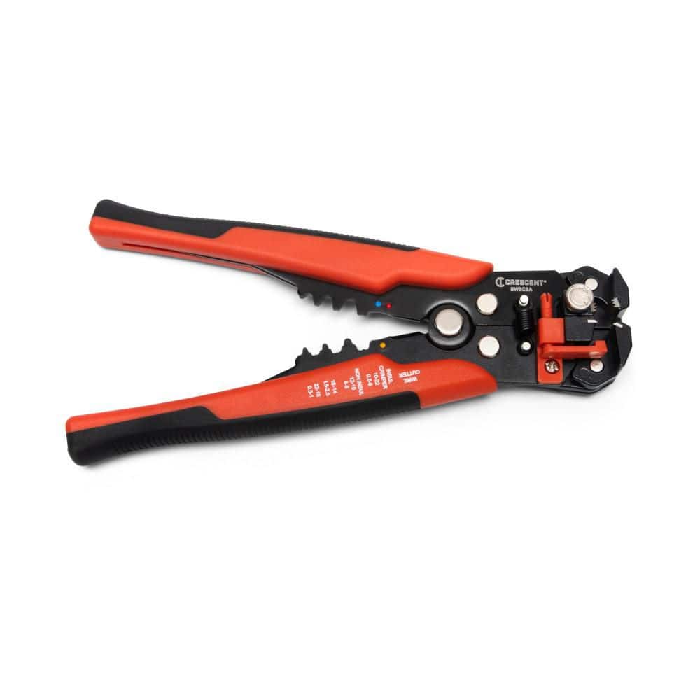 Crescent 8 in. Self-Adjusting Wire Stripper and Cutter