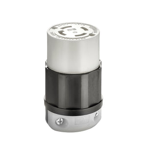 Leviton Commercial Nylon Curved Blade/Ground Locking Connector L14 - 30R 3 Pole 4 Wire - Stu's Home Improvement Outlet