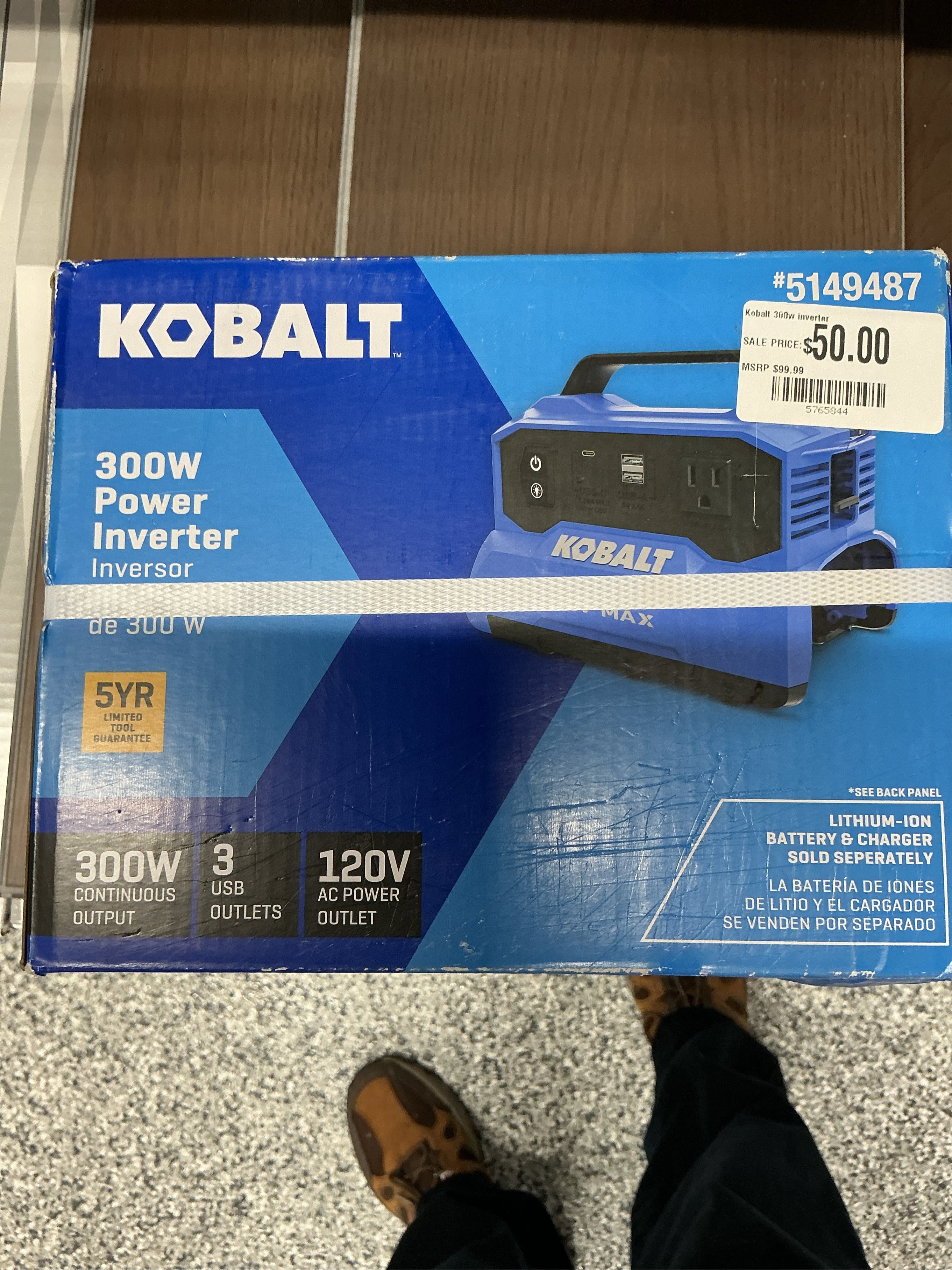 Kobalt 300w inverter