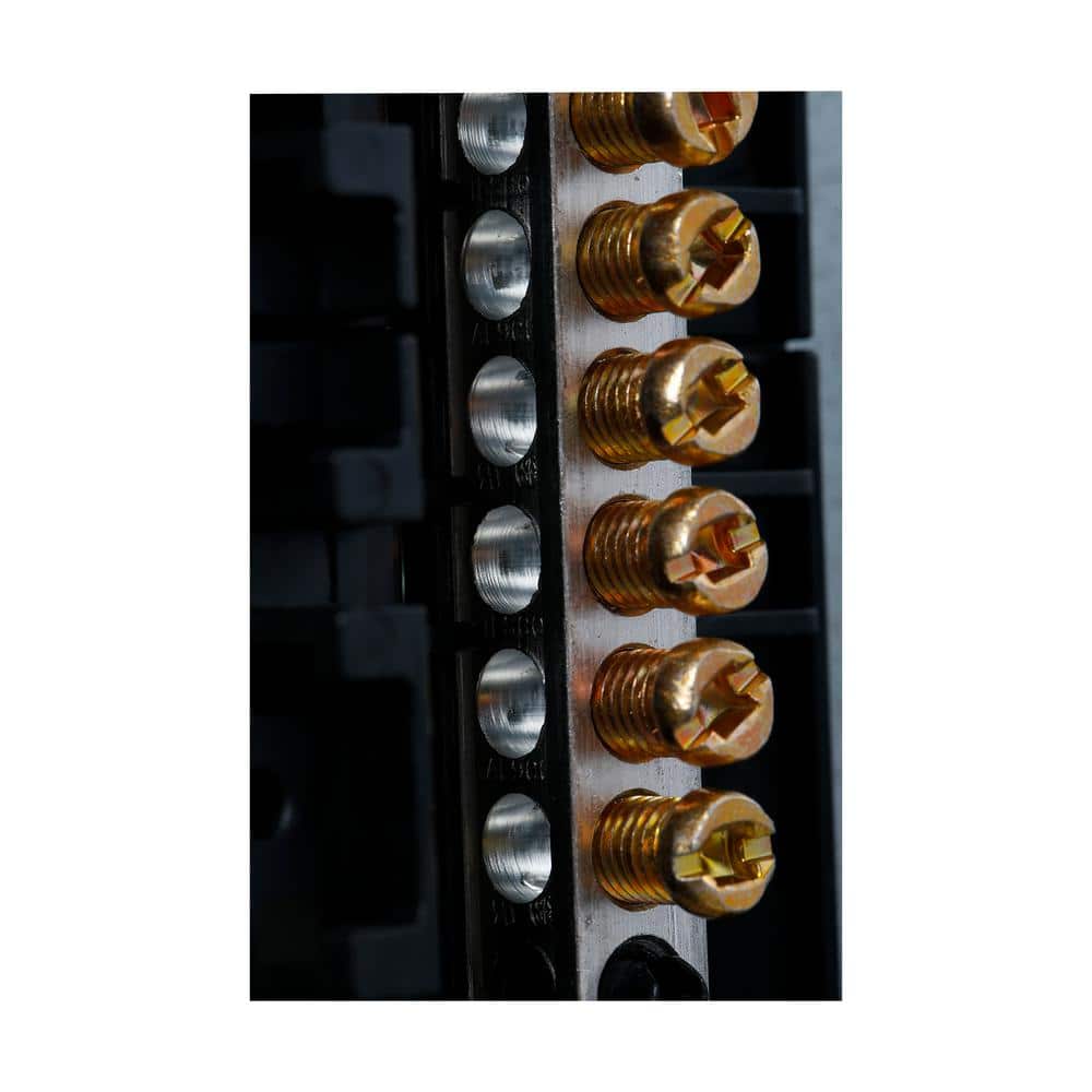 BR 125 Amp 20 - Space 40 - Circuit Indoor Main Lug/ Main Lug Kit Plug - On Neutral Load Center with Ground Bar - Stu's Home Improvement Outlet
