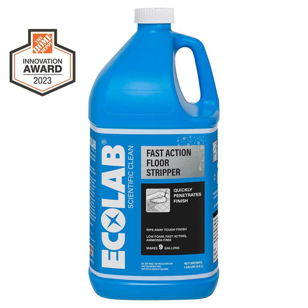1 Gal. Fast Action Floor Stripper Concentrate; Removes Heavy Build Up on Vinyl, Epoxy and Concrete Flooring