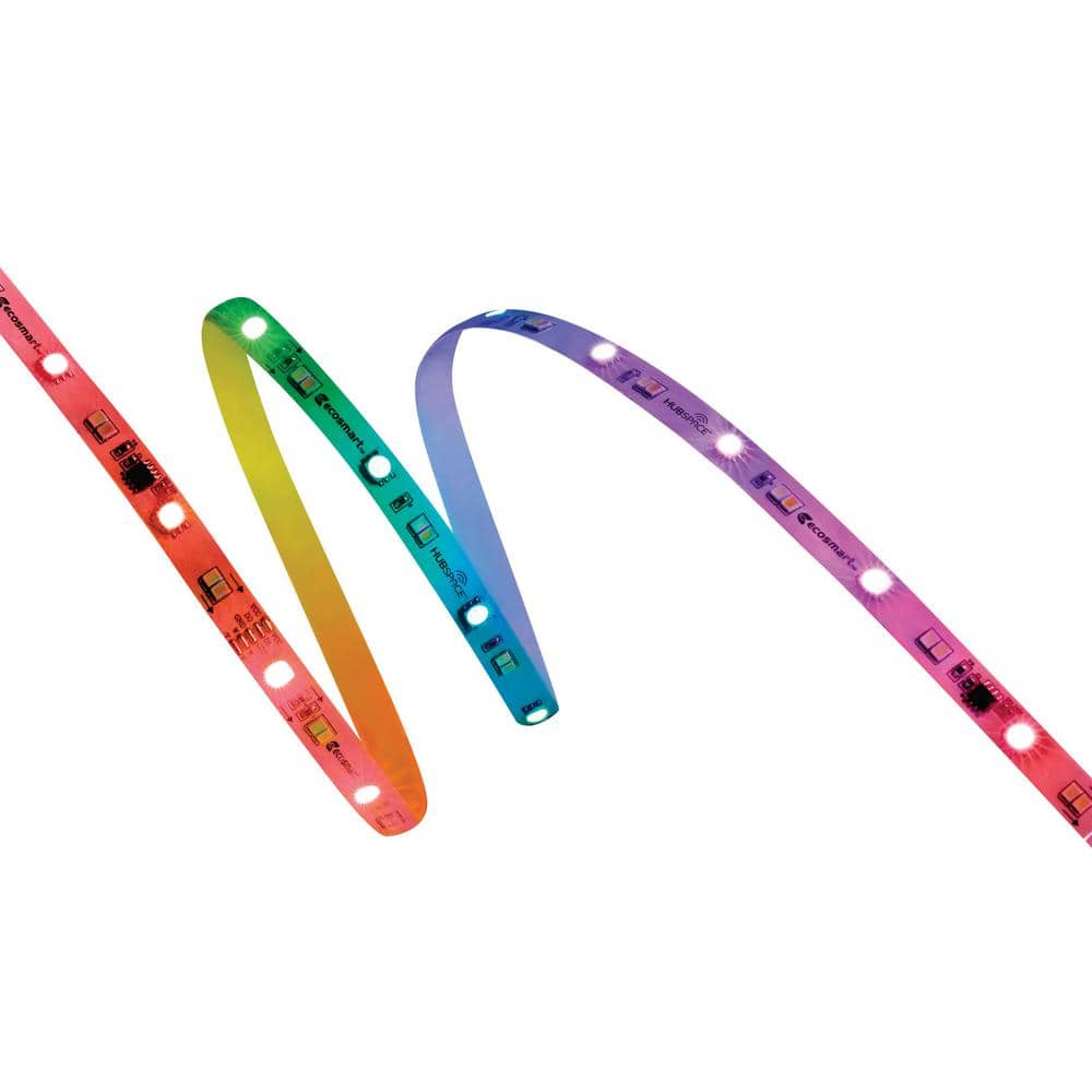 16.4 ft. Smart Plug - In Dimmable Cuttable Color - Changing Integrated LED Strip Light - Stu's Home Improvement Outlet