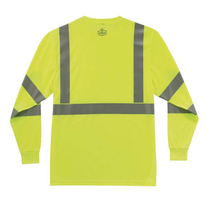 5XL Hi Vis Lime Long Sleeve T-Shirt - Stu's Home Improvement Outlet