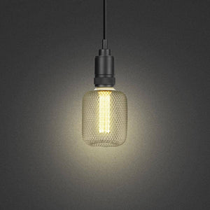 25 - Watt Equivalent Dim Vintage Specialty LED Light Bulb Mesh Cage Straight Filament Matte Gold Soft White 2700K (4 - Pack) - Stu's Home Improvement Outlet