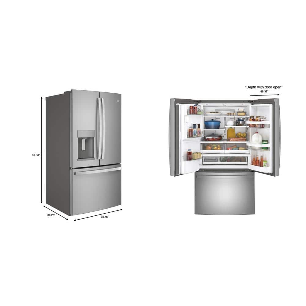 27.7 cu. ft. French Door Refrigerator in Fingerprint Resistant Stainless Steel, ENERGY STAR