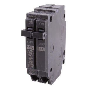 Q - Line 15 Amp 1 in. 2 Pole Circuit Breaker - Stu's Home Improvement Outlet