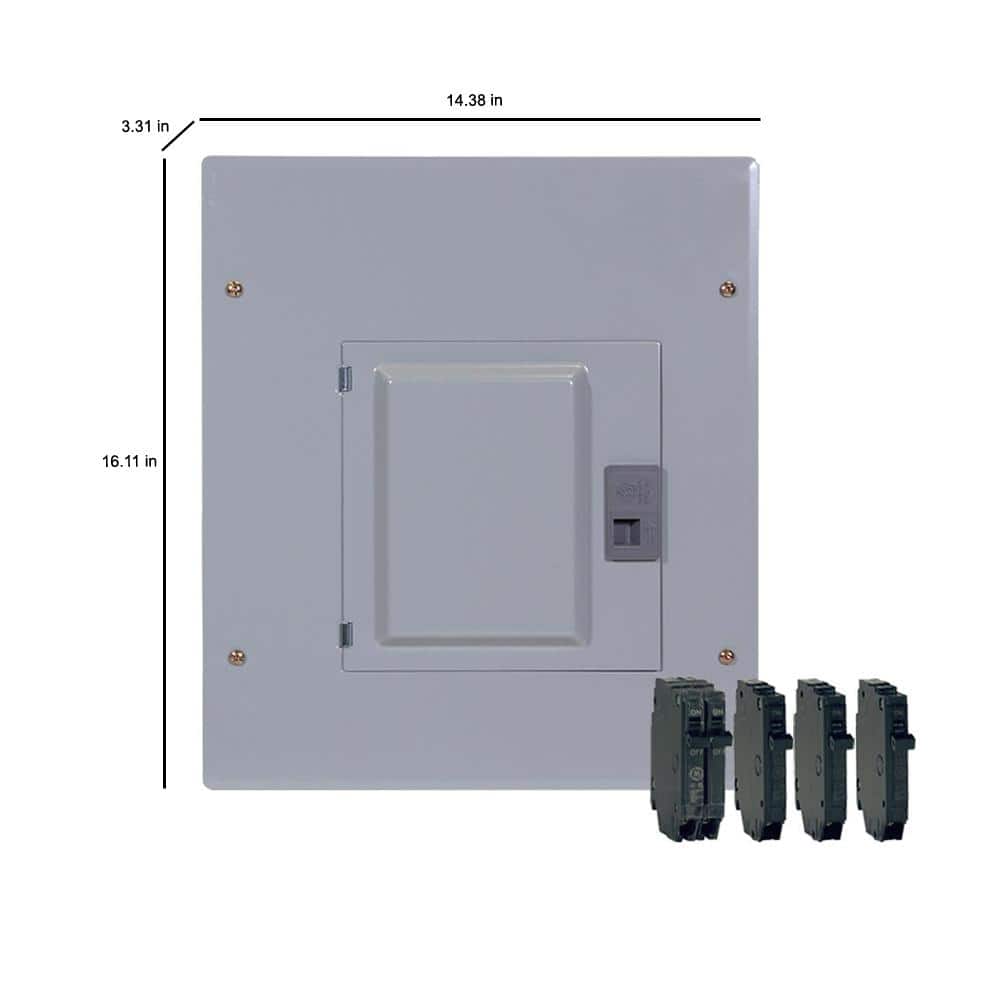 100 Amp 12 - Space 22 - Circuit Main Breaker Indoor Load Center and Breaker Kit - Stu's Home Improvement Outlet