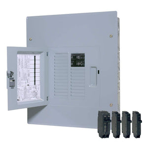 100 Amp 12 - Space 22 - Circuit Main Breaker Indoor Load Center and Breaker Kit - Stu's Home Improvement Outlet