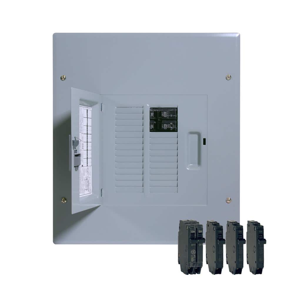 100 Amp 12 - Space 22 - Circuit Main Breaker Indoor Load Center and Breaker Kit - Stu's Home Improvement Outlet