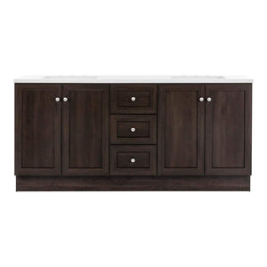 Bannister 73 in. Double Sink Dusk Bath Vanity - Stu's Home Improvement Outlet