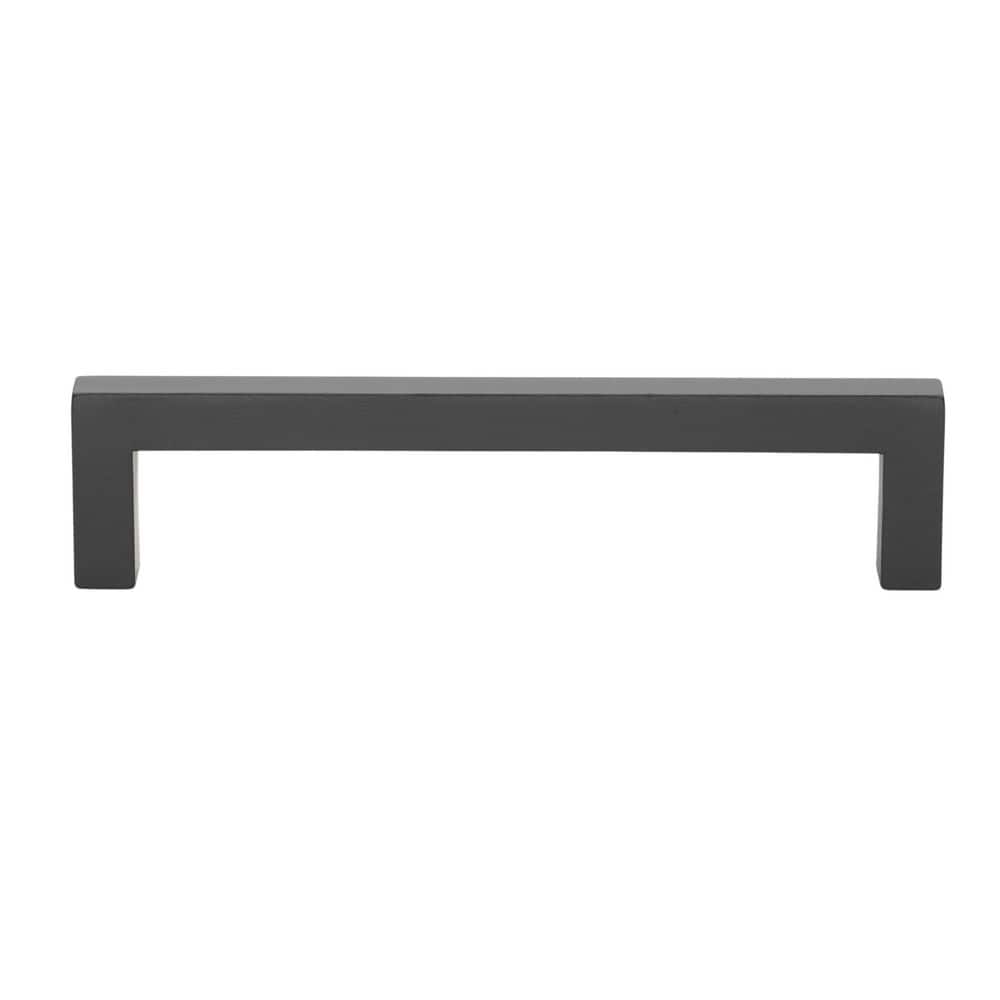 5 in. Matte Black Solid Square Slim Cabinet Drawer Bar Pulls (10 - Pack) - Stu's Home Improvement Outlet