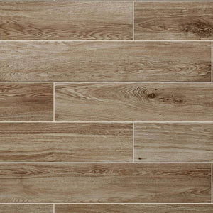Trace Meadow 6 in. x 36 in. Golden Brown Glazed Porcelain Floor and Wall Tile (14.5 sq. ft./Case) - Stu's Home Improvement Outlet