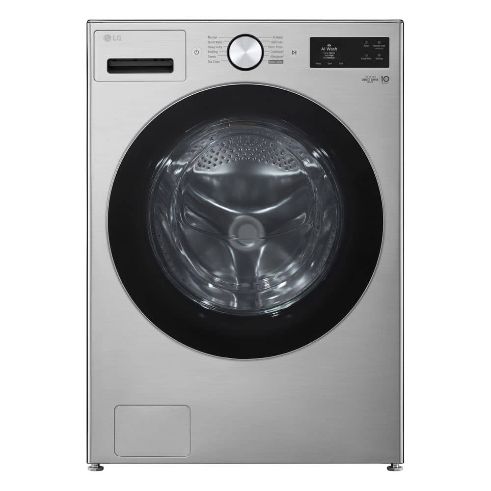 LG 5.0 cu. ft. Mega Capacity Smart Front Load Washer with TurboWash 360 and AI DD Built - in Intelligence in Graphite Steel (WM5800HVA) - Stu's Home Improvement Outlet