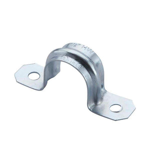 1/2 in. Standard Fitting 2 - Hole Electrical Metallic Tube (EMT) Straps (4 - Pack) - Stu's Home Improvement Outlet