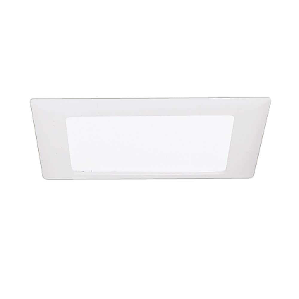 9 in. White Recessed