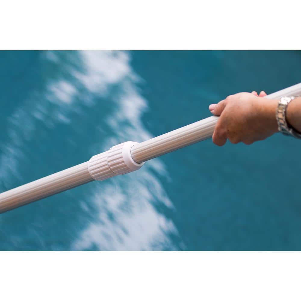 16 ft. x 1 1/4 in. Dia Anodized Aluminum Telescopic Swimming Pool Pole with External Cam Set