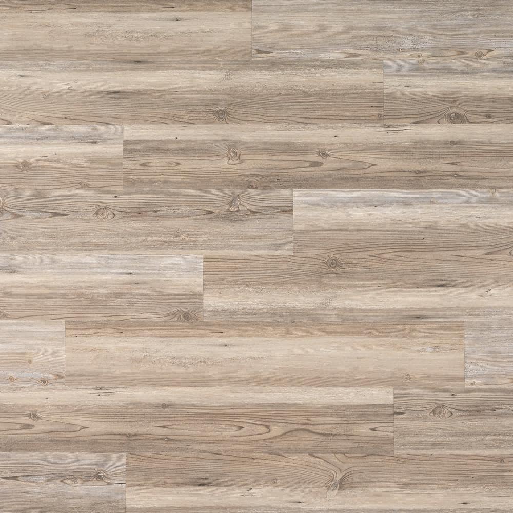 Hickman Coast 6 MIL x 6 in. X 36 in. Waterproof Click Lock Vinyl Plank Flooring (23.95 sq. ft./case)