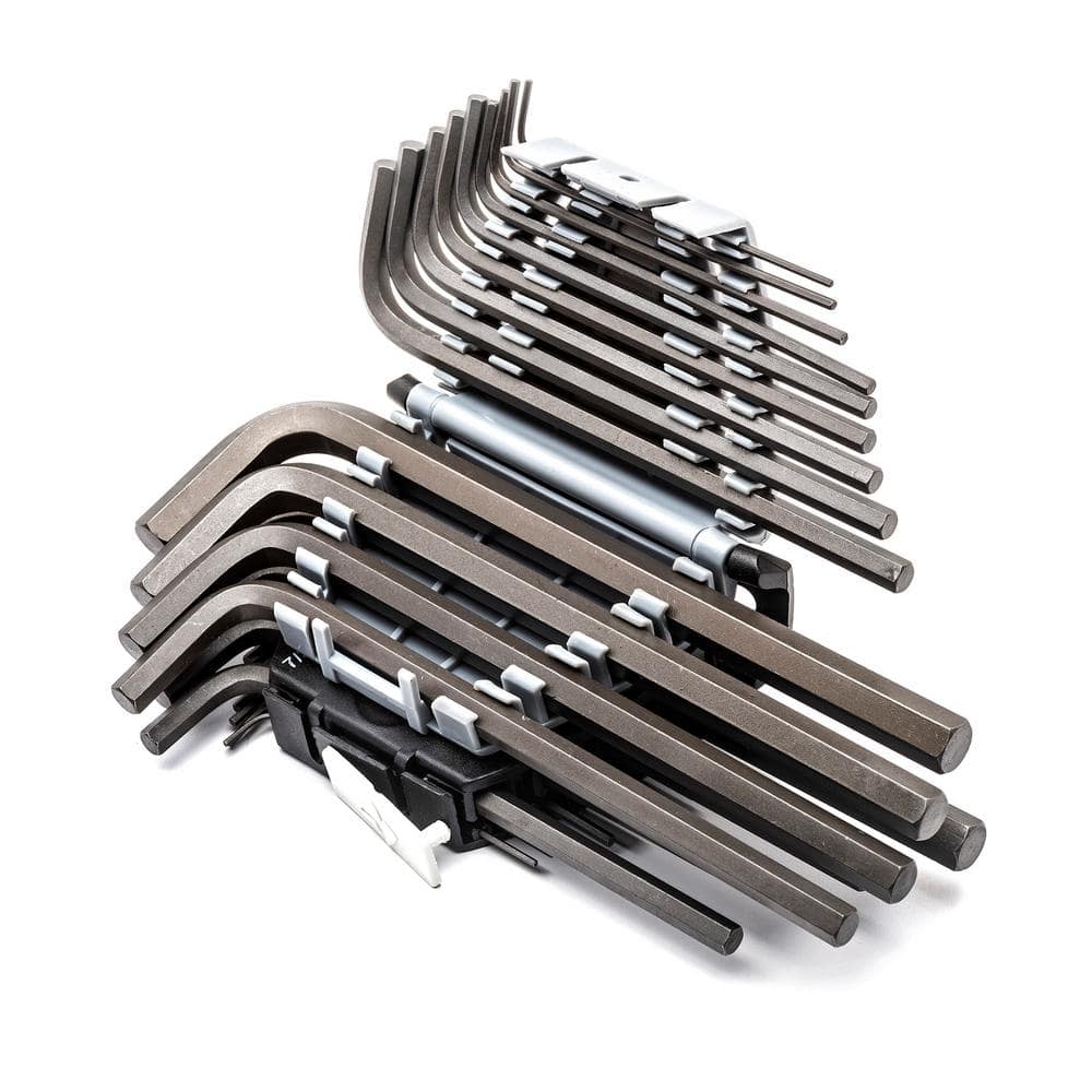 SAE/Metric Long Arm Hex Key Set (26 - Piece) - Stu's Home Improvement Outlet