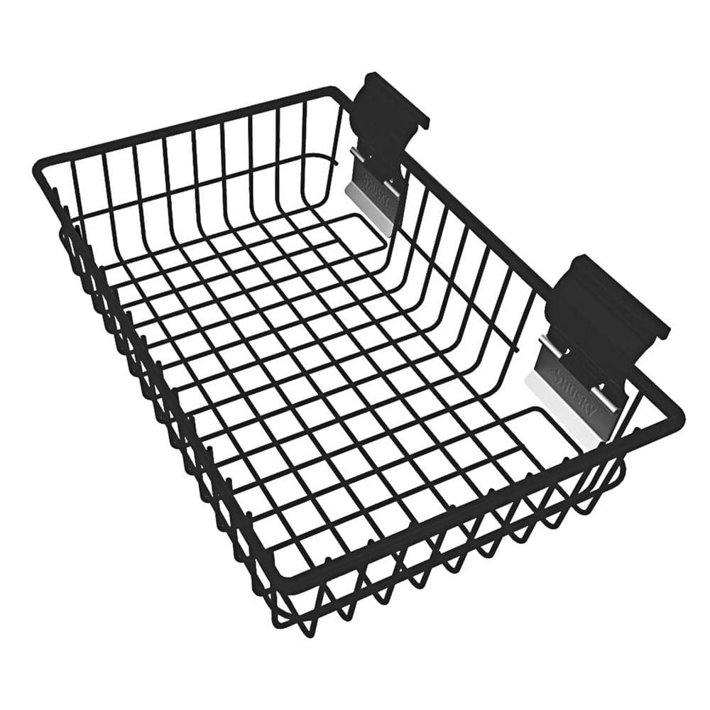 15 in. Basket for Garage Slat Wall and Track Systems - Stu's Home Improvement Outlet