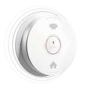 10 - Year Battery Powered Wireless Interconnected Smoke and Carbon Monoxide Detector with Voice Alarm(1 - Pack) - Stu's Home Improvement Outlet