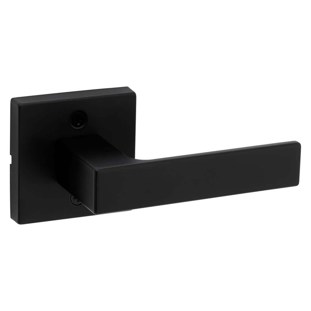 Singapore Matte Black Reversible Square Straight Half Dummy Door Handle - Stu's Home Improvement Outlet