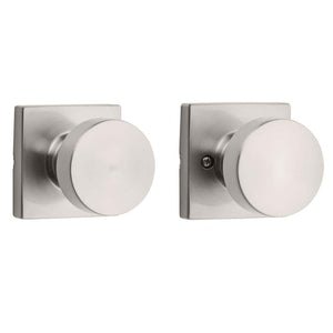Pismo Satin Nickel Hall/Closet Square Door Knob - Stu's Home Improvement Outlet