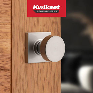 Pismo Satin Nickel Hall/Closet Square Door Knob - Stu's Home Improvement Outlet