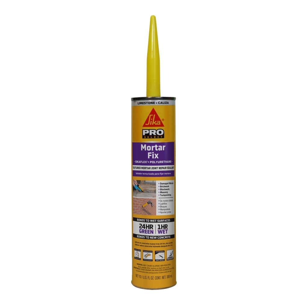 10.1 fl. oz. Sikaflex Mortar Fix Textured Joint Repair Polyurethane Sealant in Limestone