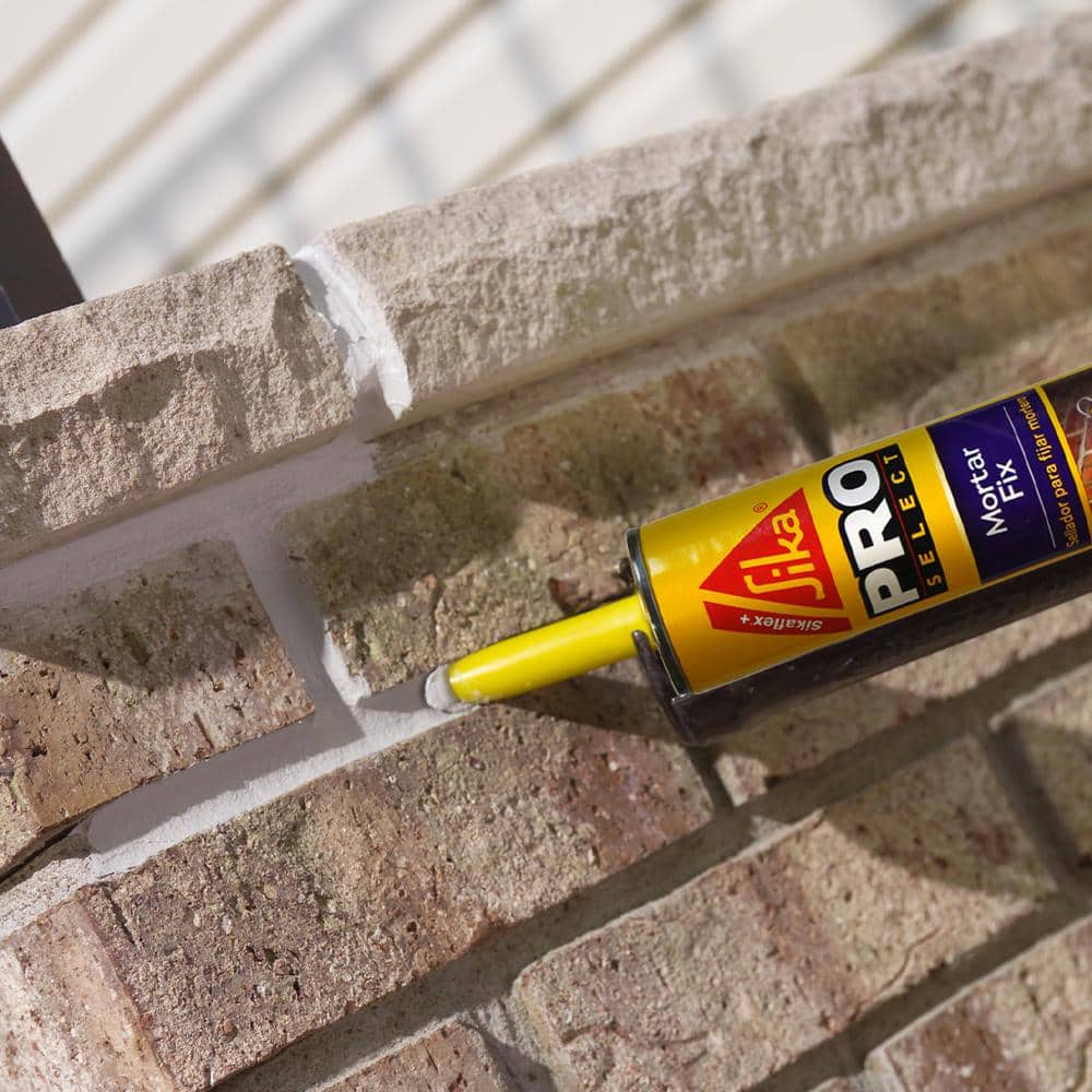 10.1 fl. oz. Sikaflex Mortar Fix Textured Joint Repair Polyurethane Sealant in Limestone