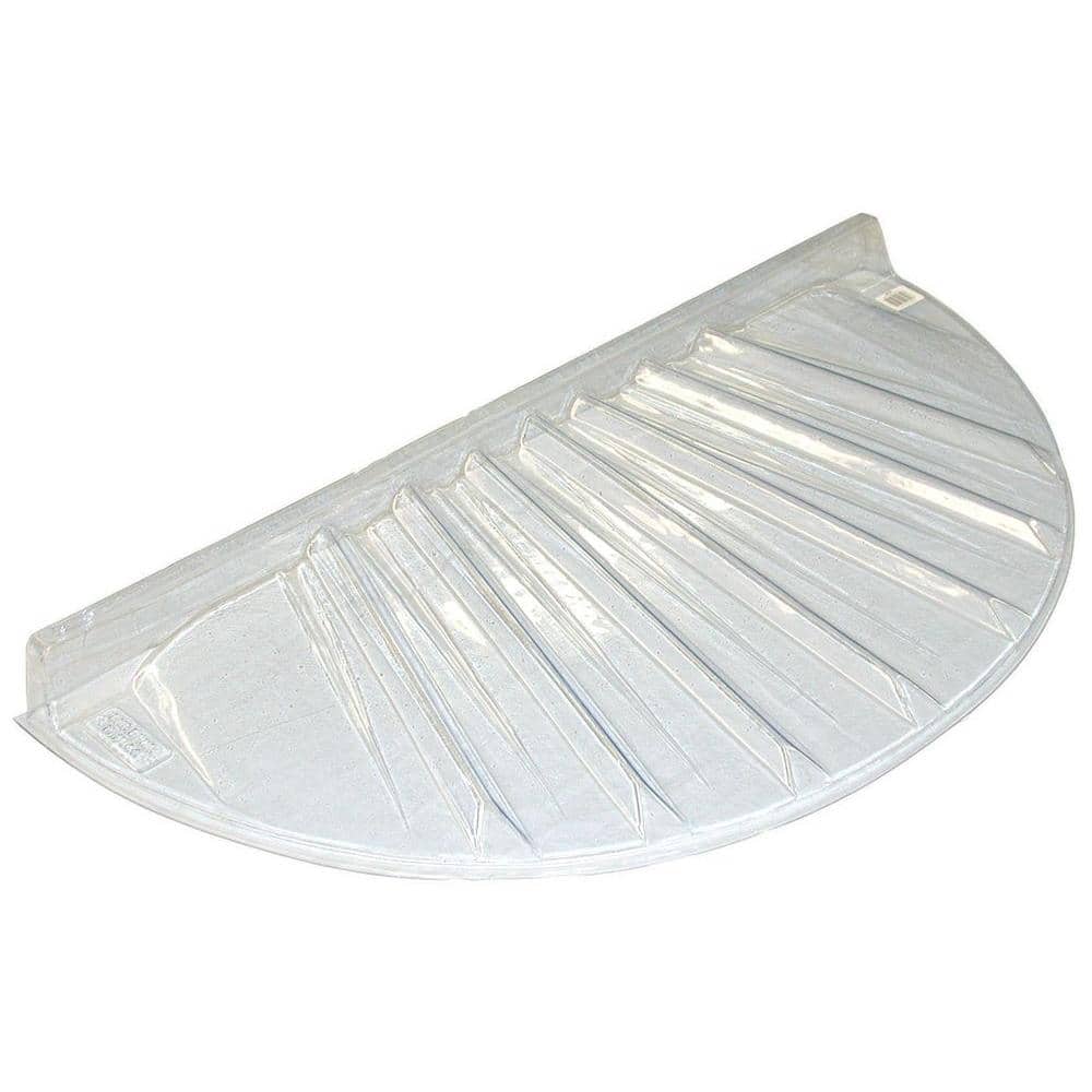 40 in. x 17 in. Low Profile Circular Plastic Window Well Cover - Stu's Home Improvement Outlet