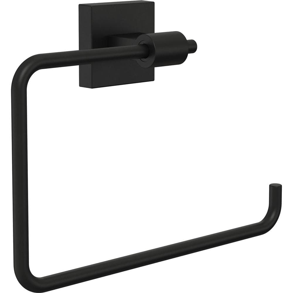 Maxted Towel Ring in Matte Black
