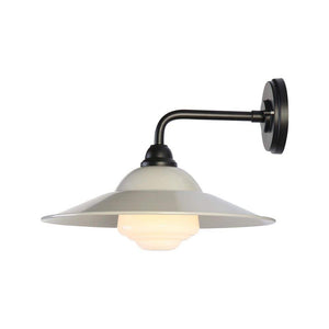 Croma 15 in. Matte Black Outdoor Hardwired Wall Sconce with No Bulbs Included - Stu's Home Improvement Outlet