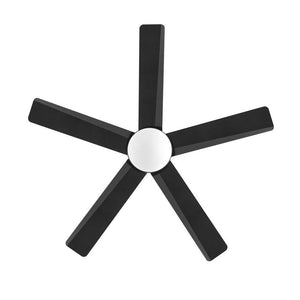 Merwry 48 in. Integrated LED Indoor Matte Black Ceiling Fan with Light Kit and Remote Control - Stu's Home Improvement Outlet