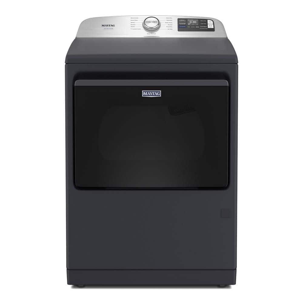 7.4 cu. ft vented Top Load Electric Dryer in Midnight Steel with Pet Pro Option (MED7205RF) - Stu's Home Improvement Outlet