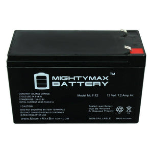 ML7 - 12 - 12 - Volt 7.2AH RITAR RT1270 HAZE Replacement Battery - Stu's Home Improvement Outlet
