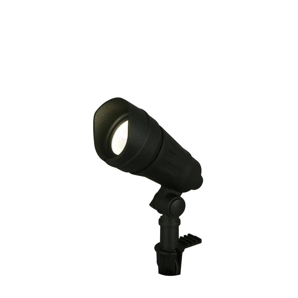 9.8 - Watt Millennium Black Adjustable Light Color Outdoor Integrated LED Landscape Spot Light - Stu's Home Improvement Outlet