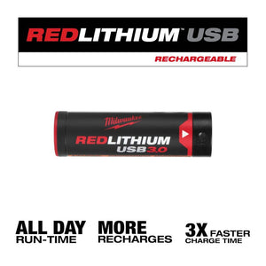 REDLITHIUM Lithium - Ion Rechargeable USB 3.0 AH Battery - Stu's Home Improvement Outlet