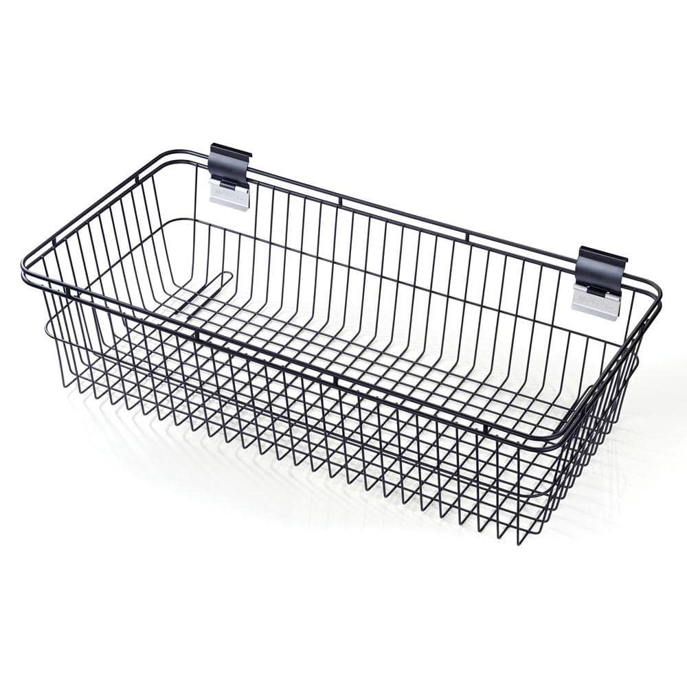 Slatwall 30 in. H Steel Basket - Stu's Home Improvement Outlet