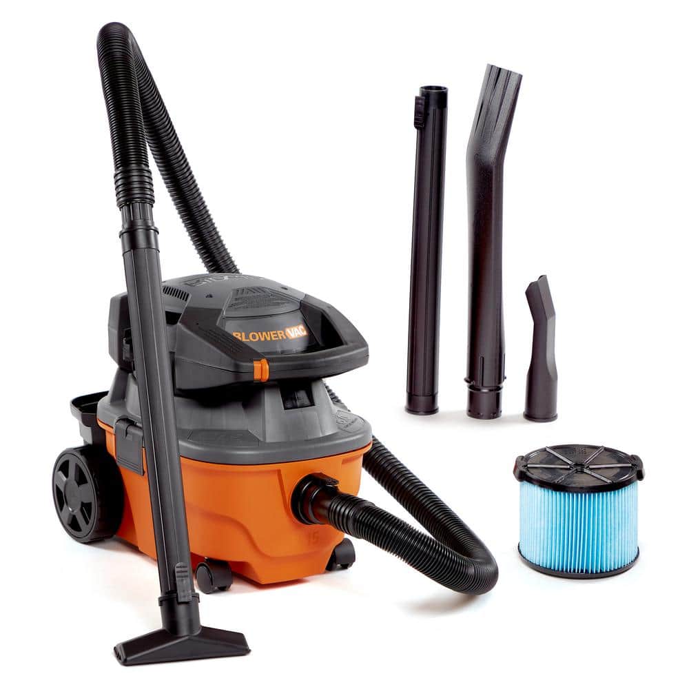 Ridgid 4 Gallon 6.0 Peak HP Wet/Dry Shop Vacuum with Detachable Blower, Fine Dust Filter, Locking Hose and Accessories - Stu's Home Improvement Outlet